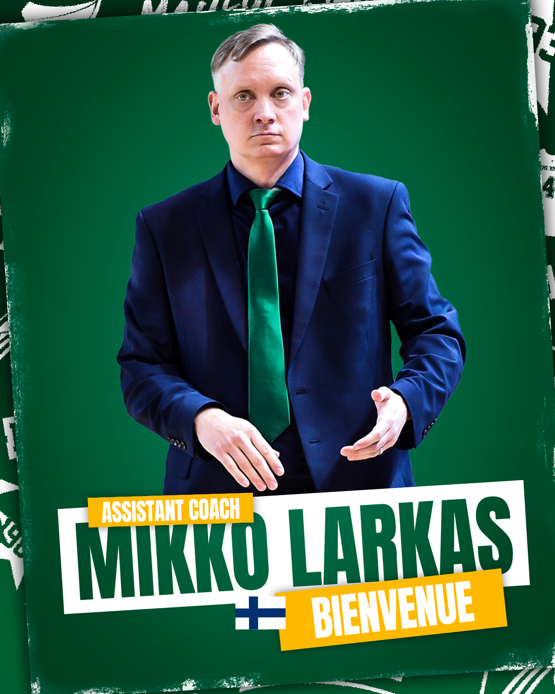 Mikko Larkas Int Gre Le Csp Comme Assistant Coach De Jmd Limoges Csp